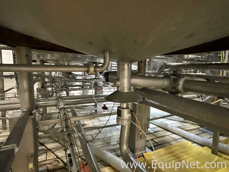 Circa 3000 Litre Stainless Steel Mixing Tank