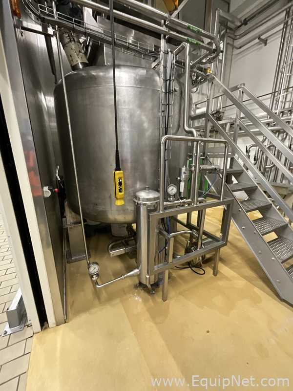 Tanque aço inox Chaudronnerie Tuyauterie 