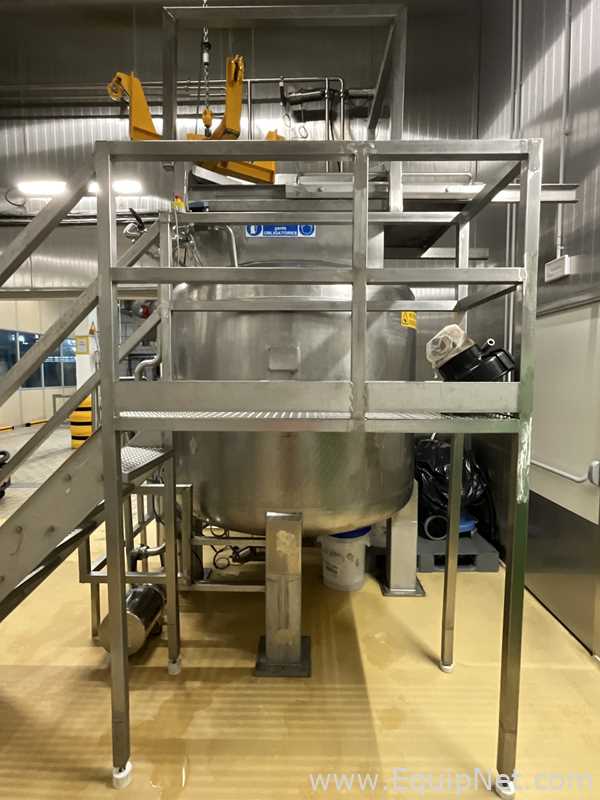 Tanque aço inox Chaudronnerie Tuyauterie 