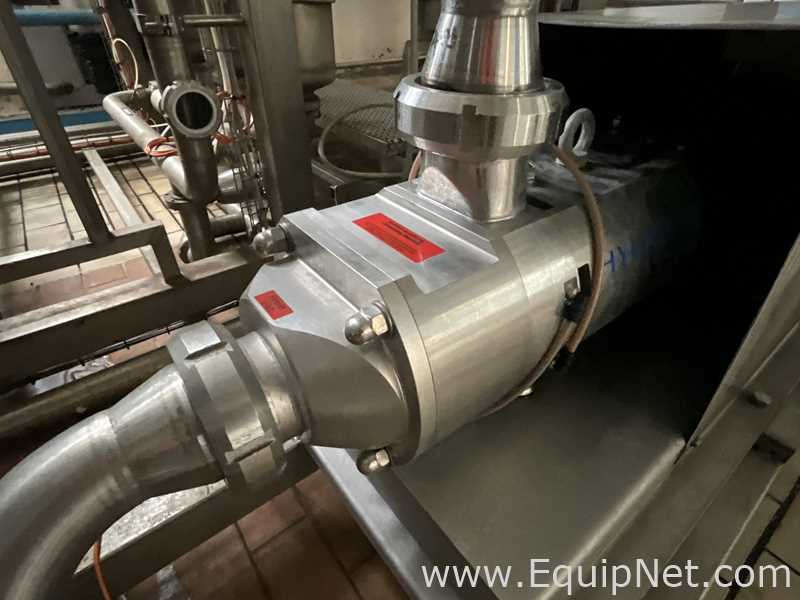 Jung Process Systems Hyghspin 90 Stainless Steel Contact Parts Twin Screw Pump