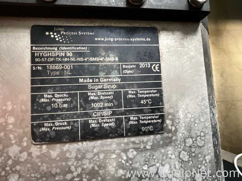 Bomba Tipo Parafuso aço inox Jung Process Systems Hyghspin 90
