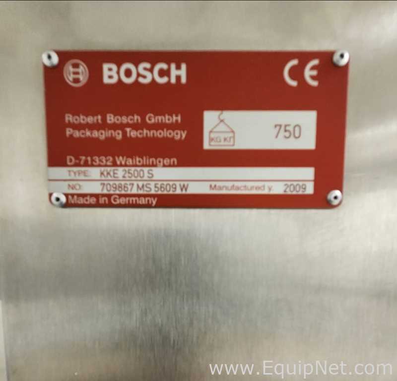 One Lot of Two Bosch GKF-2500 Capsule Fillers and Two Bosch GKF-2500 Capsule Checkweighers
