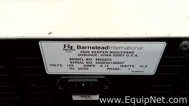 Lote de 2 Agitador Barnstead International M66025