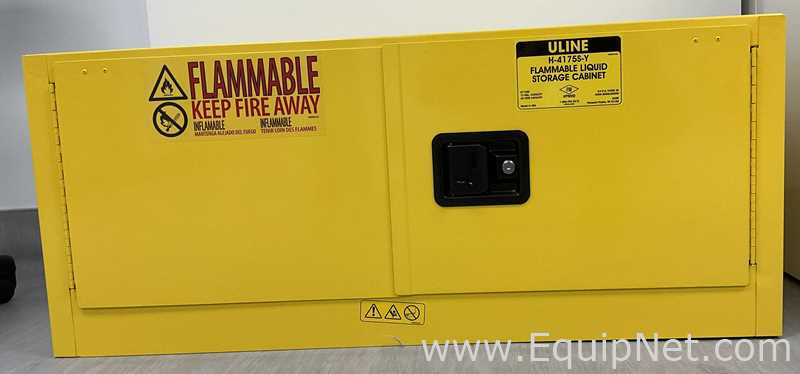 Uline H-4175S-Y 12 Gallon Flamable Storage Cabinets