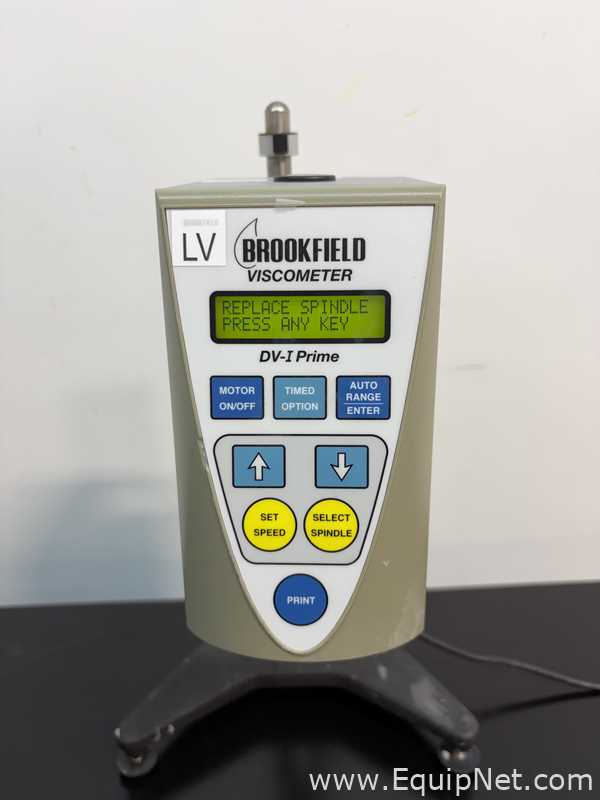 Brookfield  LVDV-I Prime Viscometer