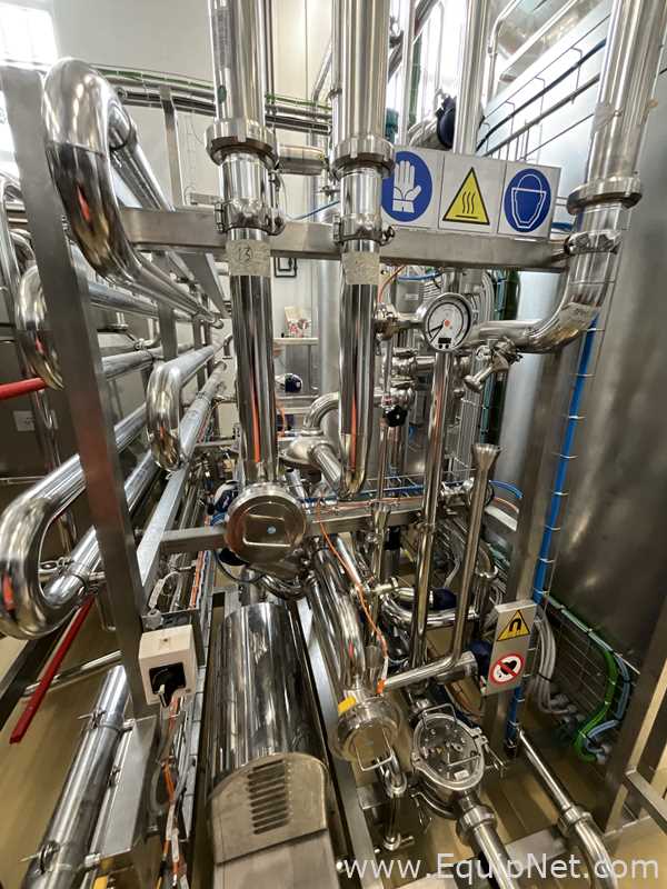 A Due Integrated Processing System - Juice and Syrup Mixing with Flash Pasteurisation at 8,000 LPH