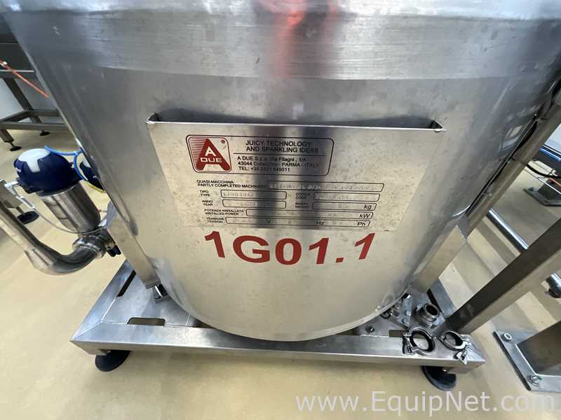 A Due Integrated Processing System - Juice and Syrup Mixing with Flash Pasteurisation at 8,000 LPH