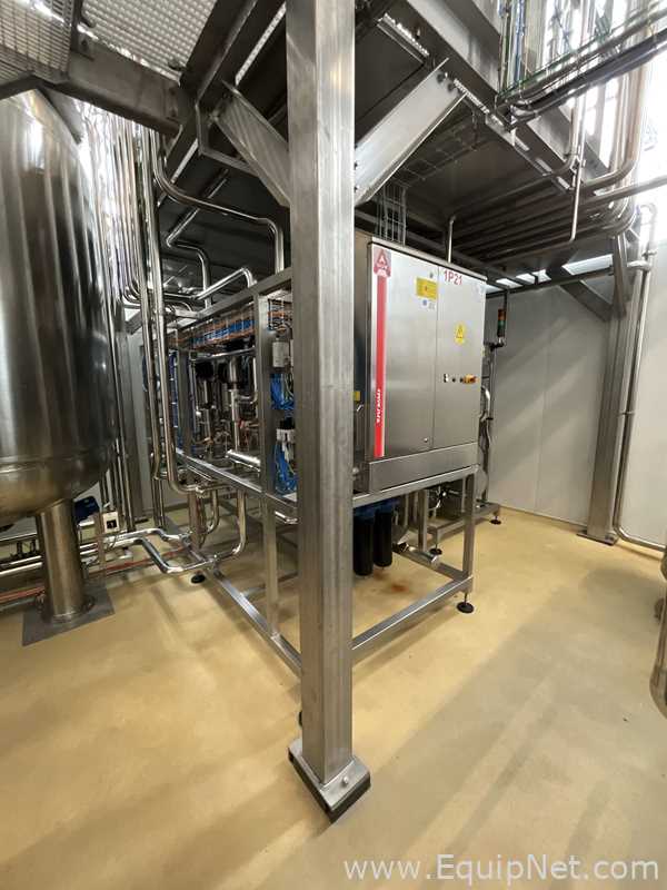 A Due Integrated Processing System - Juice and Syrup Mixing with Flash Pasteurisation at 8,000 LPH