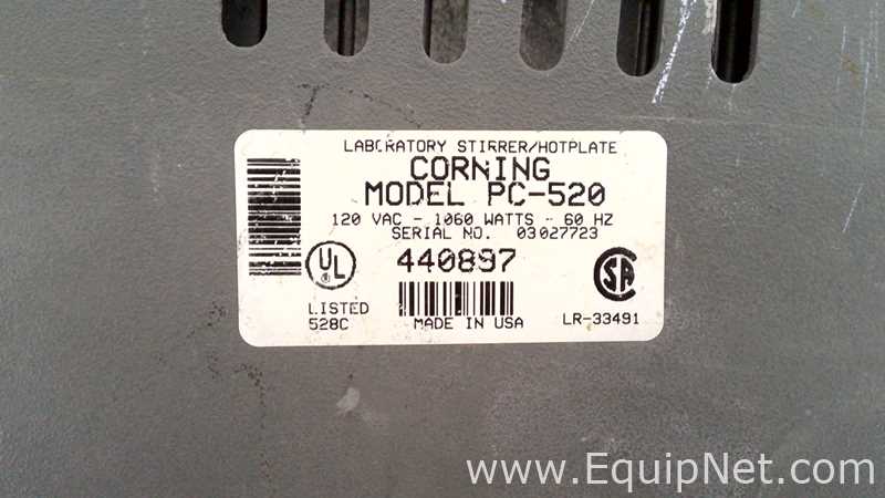 Lot of 3 Corning Hot Plate Stirrers