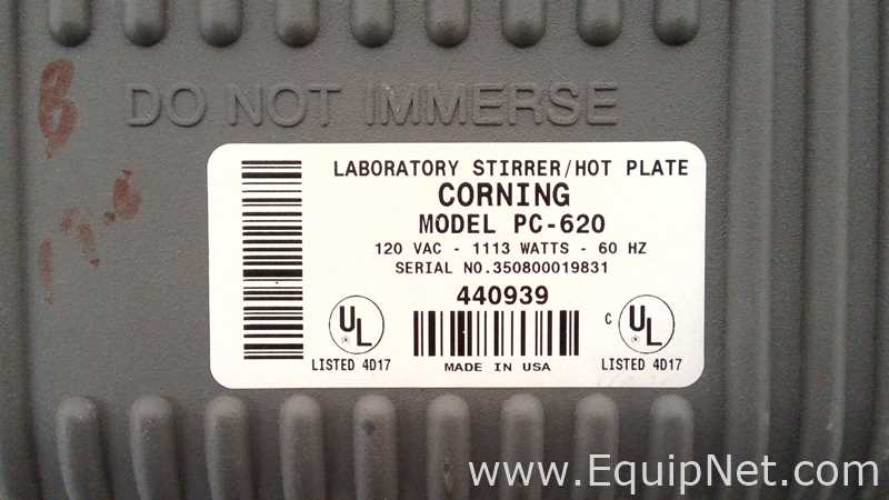 Lot of 3 Corning Hot Plate Stirrers