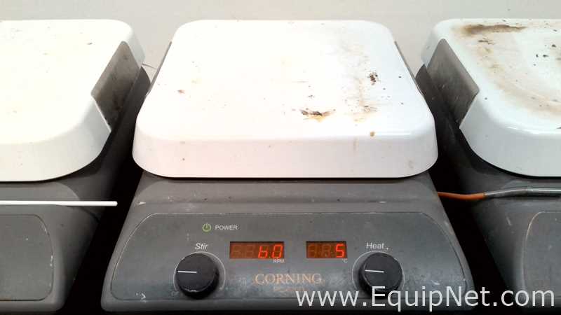 Lot of 3 Corning PC-620D Hot Plate Stirrers