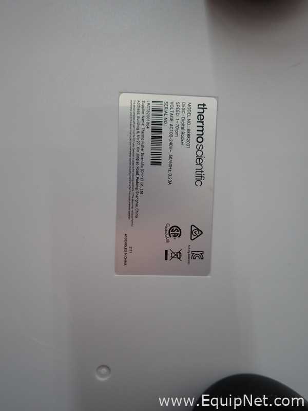 lote de  3 Agitador Thermo Scientific 88882001