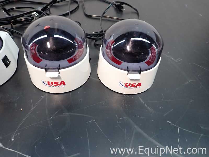 Lot of 4 USA Micro Centrifuges