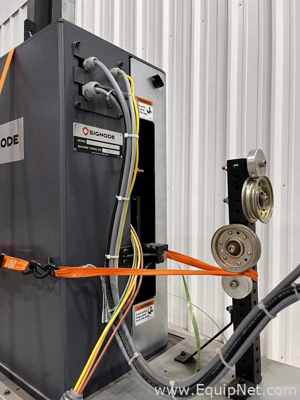 Signode MHB-TP12 Bulk Pallet Unitizer for PET Containers and Cans