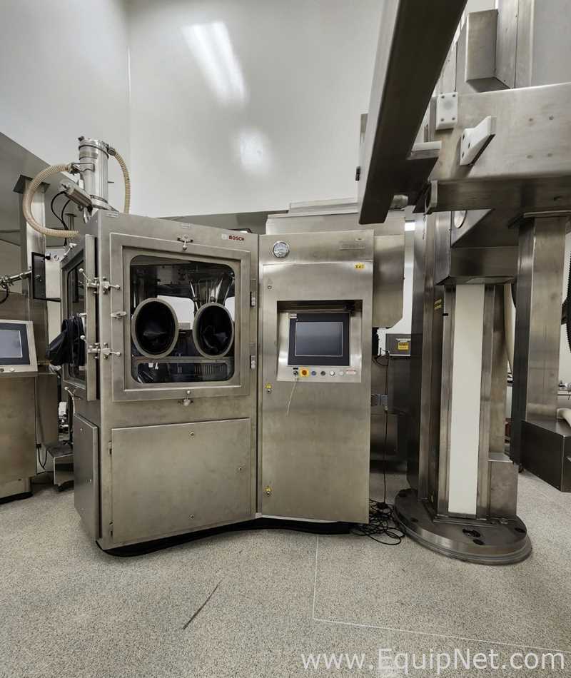 One Lot of Two Bosch GKF-2500 Capsule Fillers and Two Bosch GKF-2500 Capsule Checkweighers