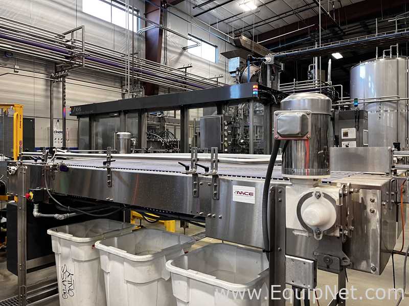 KHS INNOFILL MICRO DPG30-15-300 Glass Bottling Filling Line for 12 to 22 Oz Bottles