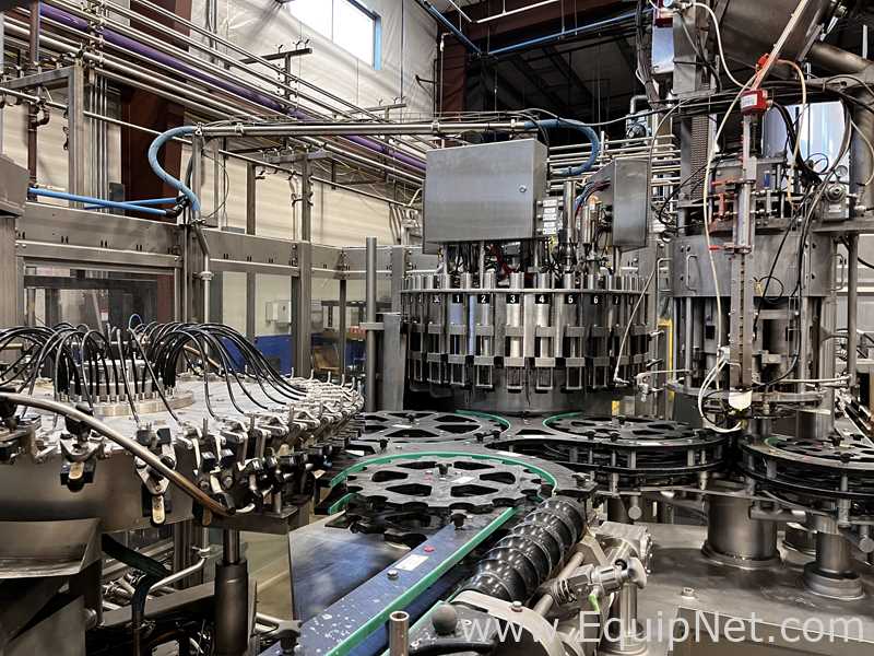 KHS INNOFILL MICRO DPG30-15-300 Glass Bottling Filling Line for 12 to 22 Oz Bottles