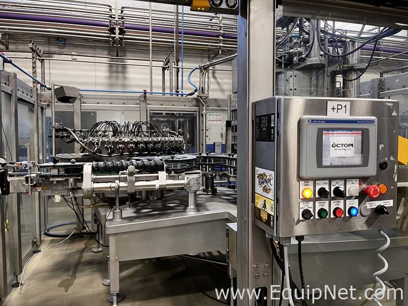 KHS INNOFILL MICRO DPG30-15-300 Glass Bottling Filling Line for 12 to 22 Oz Bottles