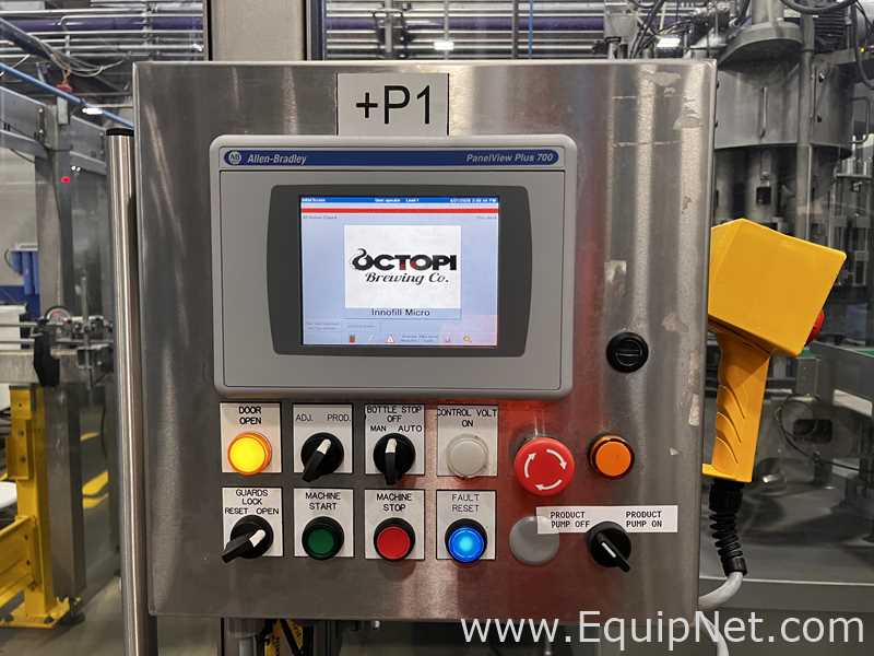 KHS INNOFILL MICRO DPG30-15-300 Glass Bottling Filling Line for 12 to 22 Oz Bottles