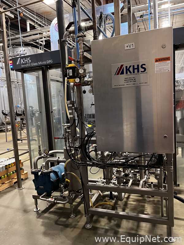 KHS INNOFILL MICRO DPG30-15-300 Glass Bottling Filling Line for 12 to 22 Oz Bottles
