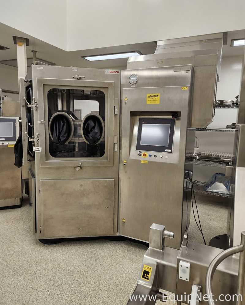 One Lot of Two Bosch GKF-2500 Capsule Fillers and Two Bosch GKF-2500 Capsule Checkweighers