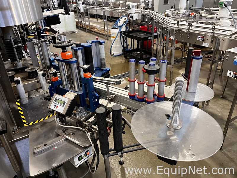 KHS INNOFILL MICRO DPG30-15-300 Glass Bottling Filling Line for 12 to 22 Oz Bottles