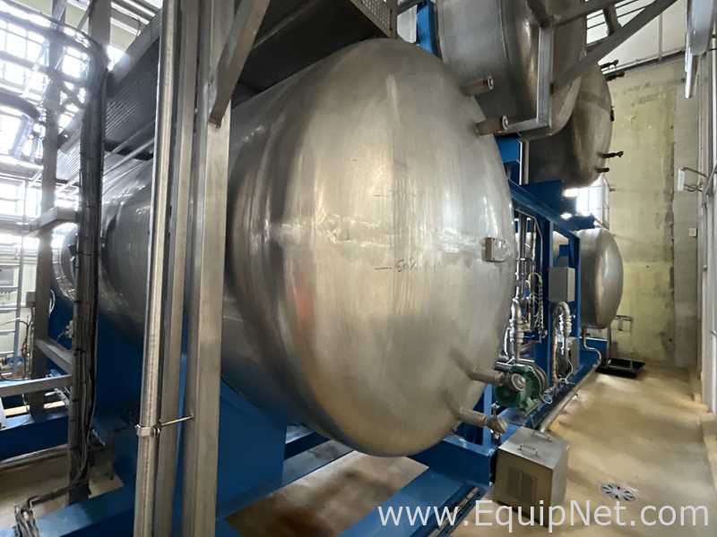 Villanova 15000 Litre Stainless Steel Horizontal Syrup Storage Tank - S