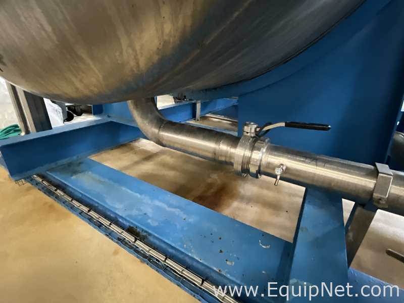 Villanova 15000 Litre Stainless Steel Horizontal Syrup Storage Tank - S