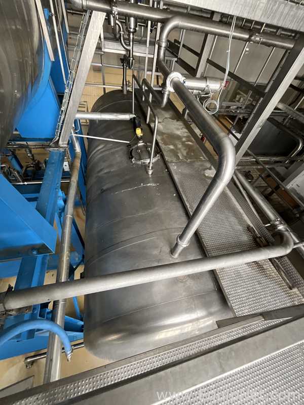Villanova 15000 Litre Stainless Steel Horizontal Syrup Storage Tank - S