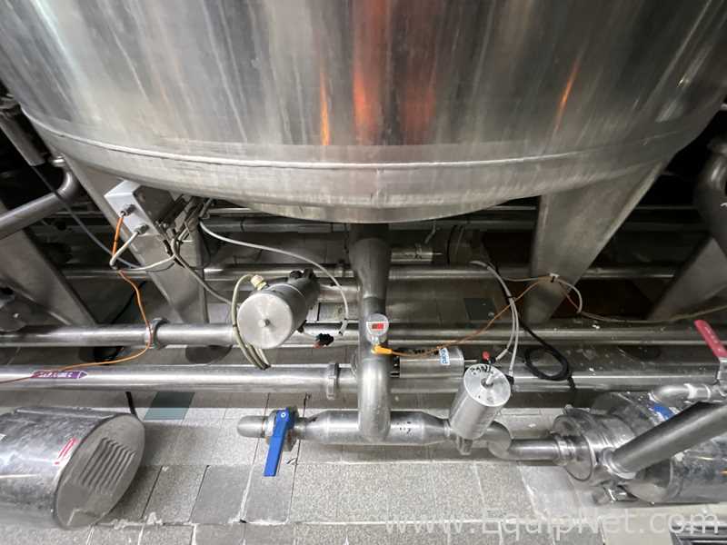 Tanque Acero inoxidable Boccard .  7500 Litros