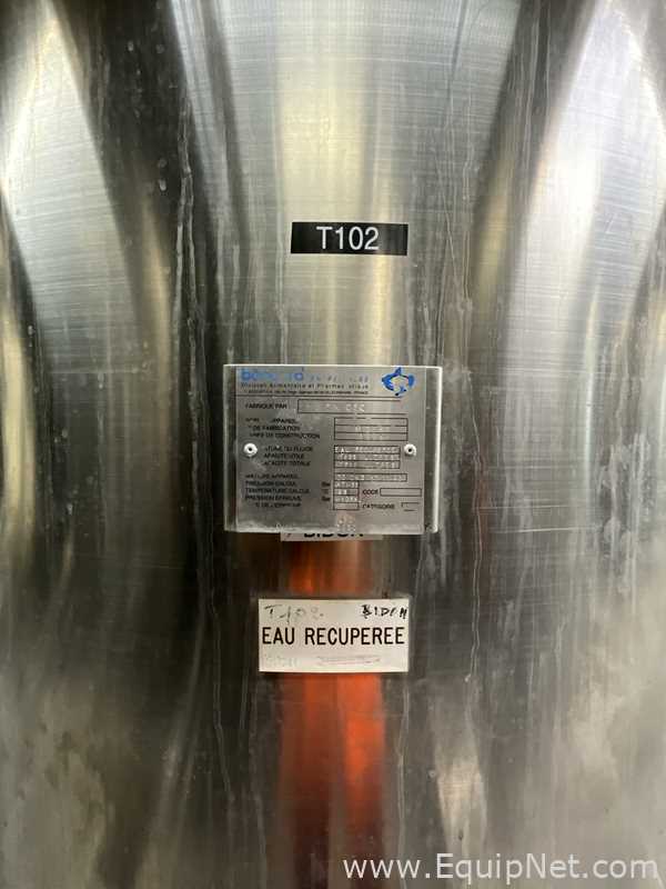 Tanque Acero inoxidable Boccard .  7500 Litros