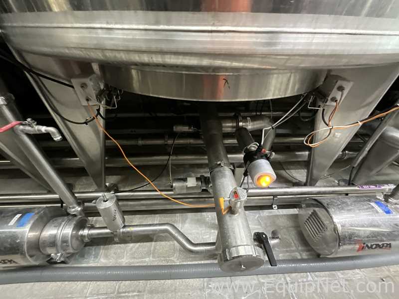 Tanque Acero inoxidable Boccard .  7500 Litros