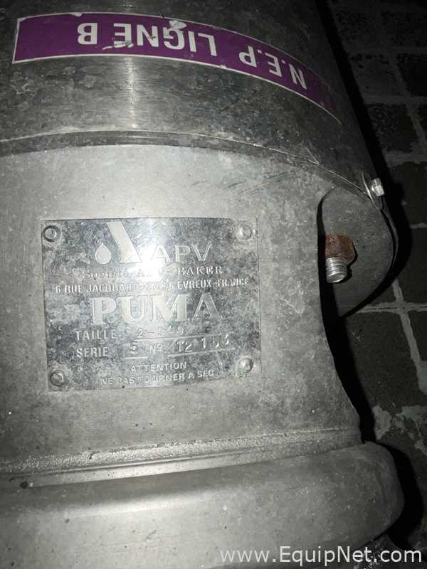 Bomba Centrífuga aço inox APV Puma 