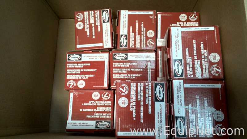 Lot of Harris Pressure Regulators