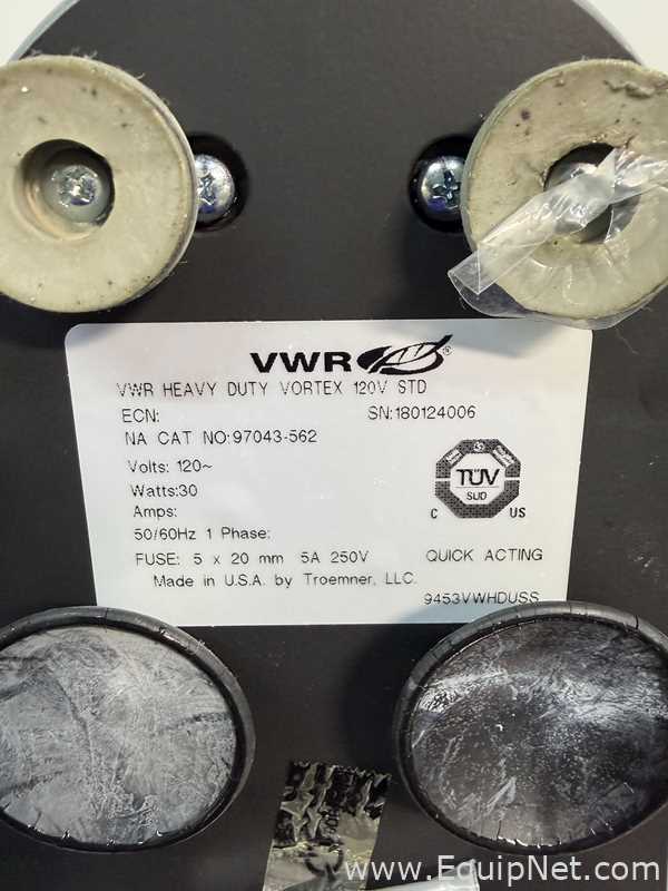 Lote de 5 Mezclador de Laboratorio VWR 97043-562