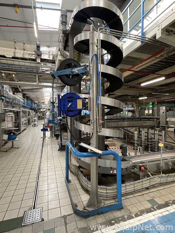 Nederman Hose Reel and Prevost Air Line Reel on Stand