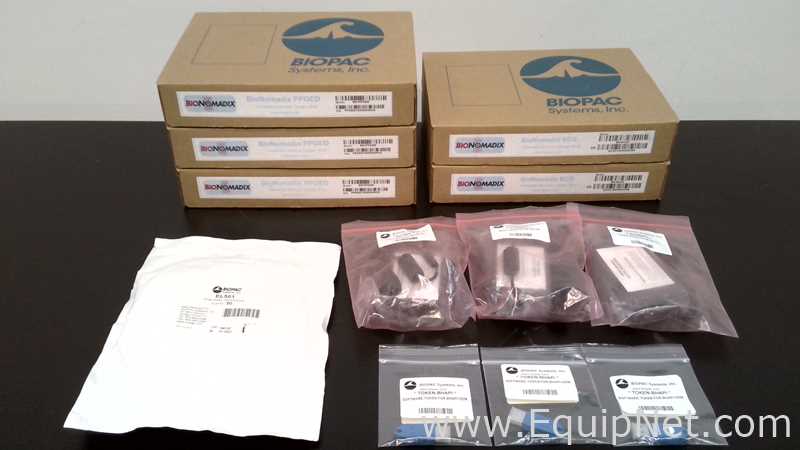 Lot of BIOPAC Analysis and Testing Equipment
