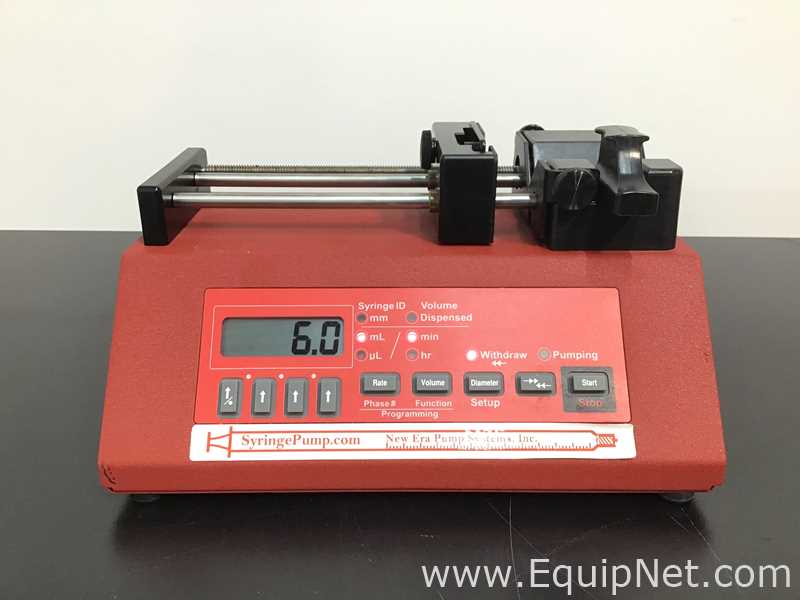 New Era Pump Systems NE-1010X2 Syringe Pump