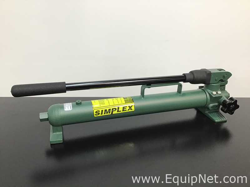 Simplex P42 Hydraulic Pump With R102 Hydraulic Cylinder