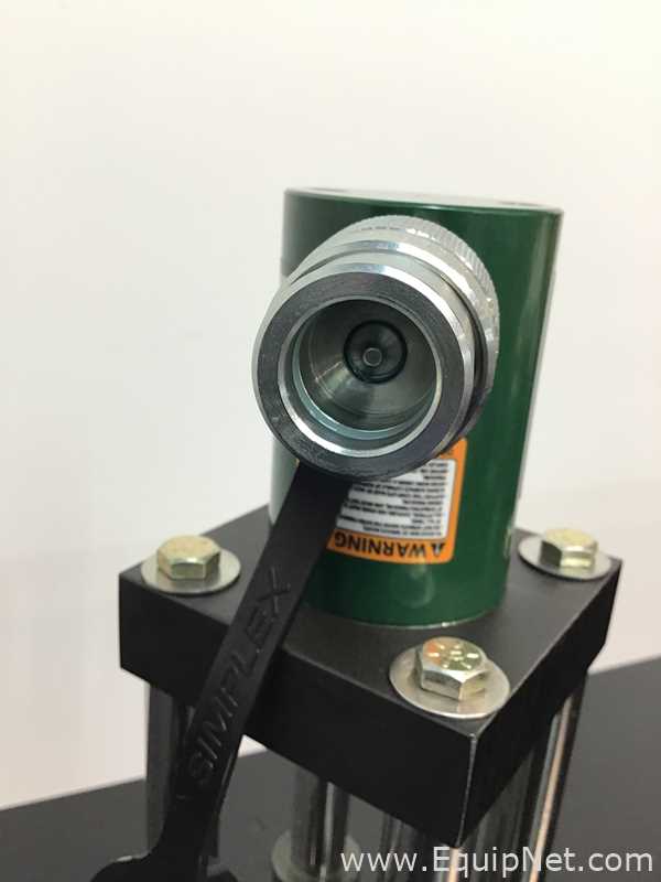 Simplex P42 Hydraulic Pump With R102 Hydraulic Cylinder