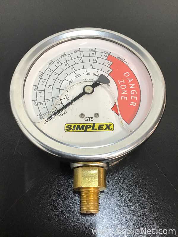 Simplex P42 Hydraulic Pump With R102 Hydraulic Cylinder