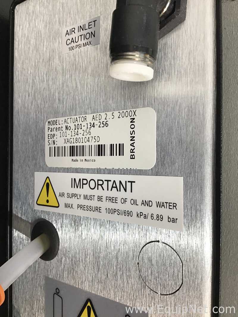 Branson Ultrasonic Corporation ACTUATOR AED 2.5 2000X Welder