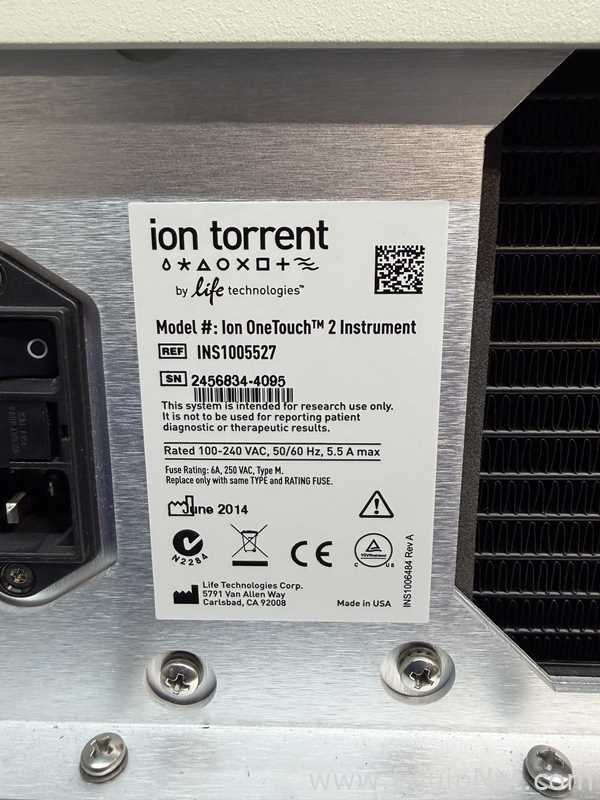 Life Technologies 7749 Ion GeneStudio S5 Sequencer With Ion OneTouch 2 and Ion OneTouch ES