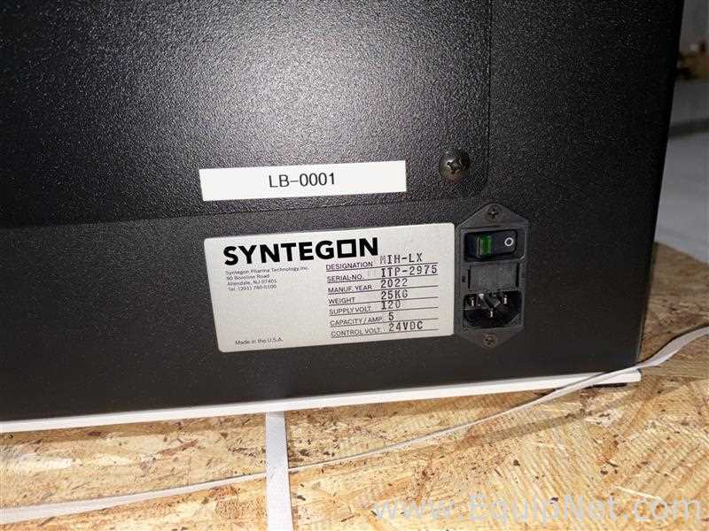 Máquina Verificadora Syntegon MIH-LX