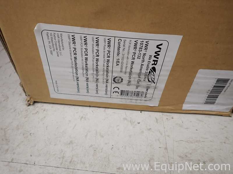 VWR 10783-132 PCR Workstation