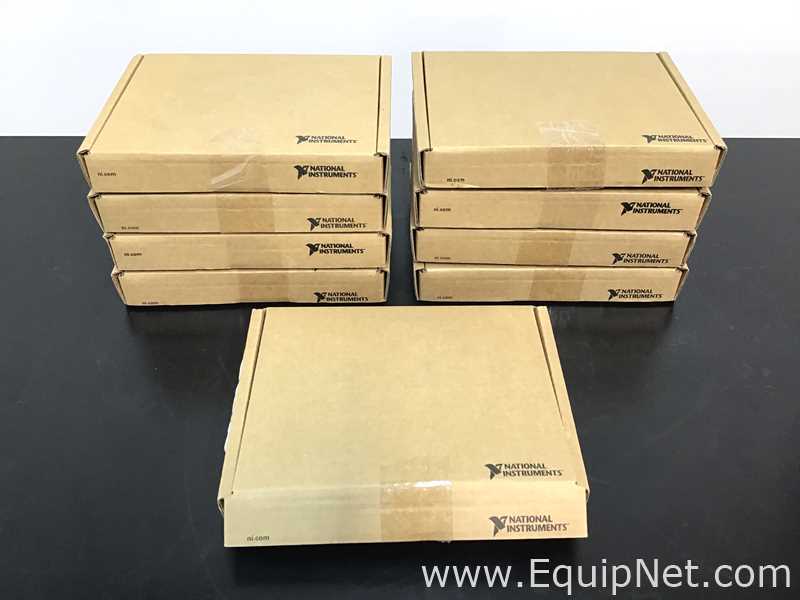 Lot Of 8 National Instruments NI 9982 Screw Terminal Adapter Connector Block