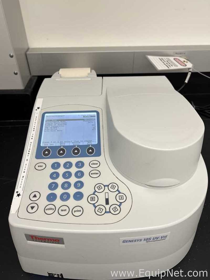 Espectrofotómetro Thermo Fisher Scientific Genesys 10-S