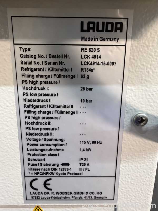 Banho Maria e Circulador Lauda RE 620 S