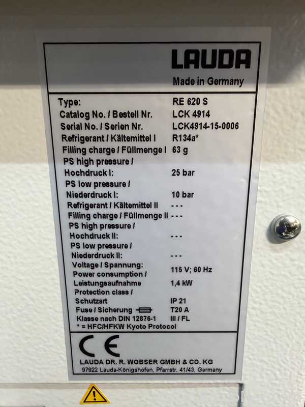 Lauda Eco RE 620 S Laboratory Circulator
