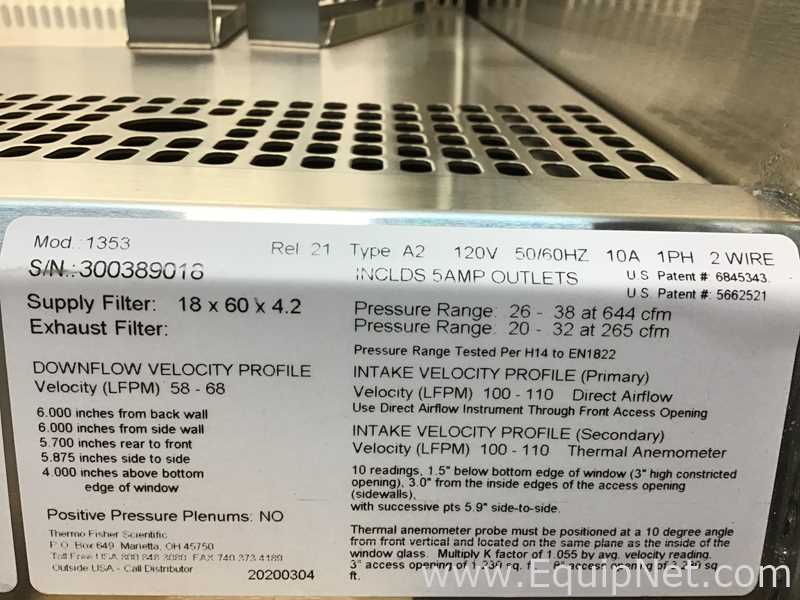 Cabine de Segurança Biológica Thermo Scientific 1353